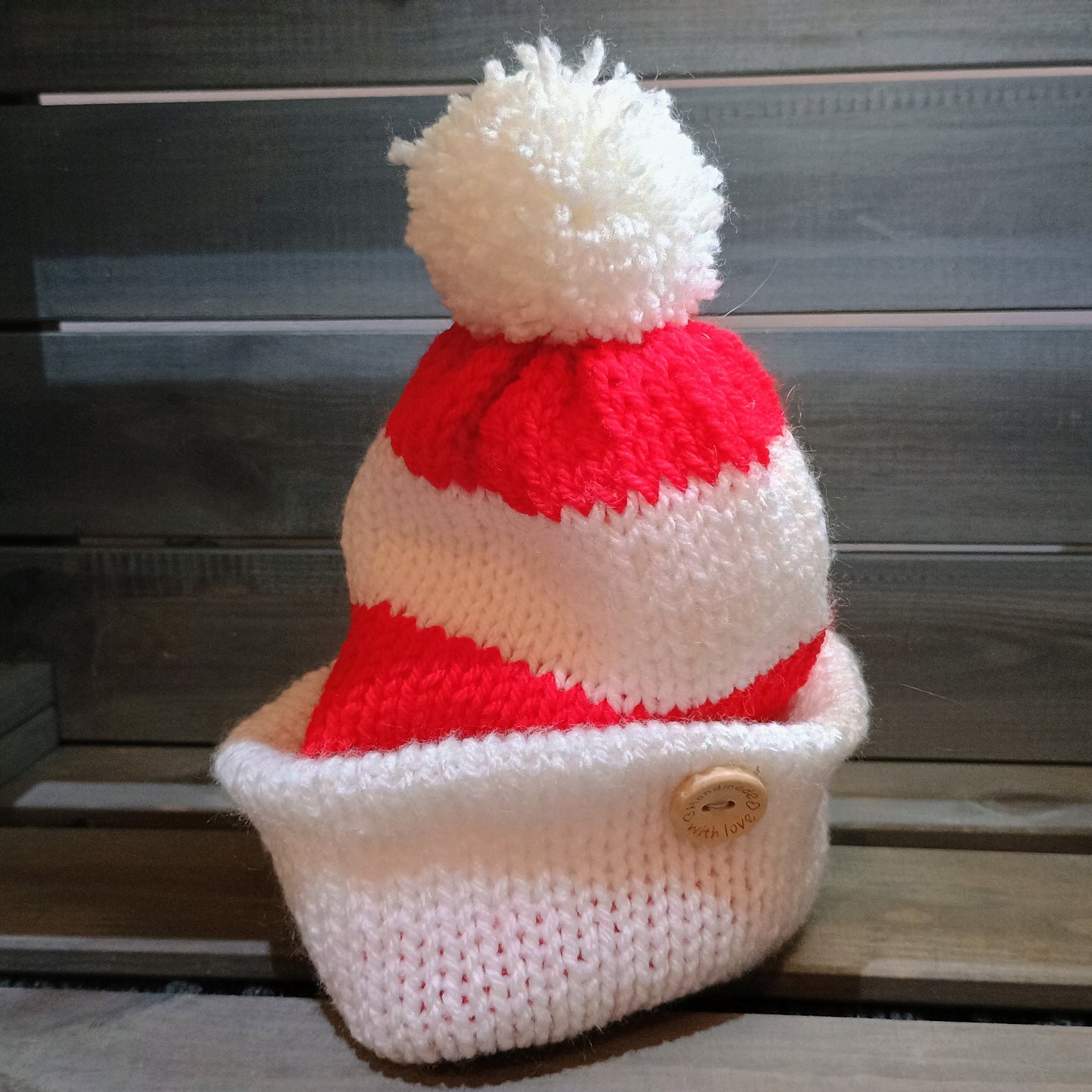 #Needles - Reversible Knitted Hats (various colours available)