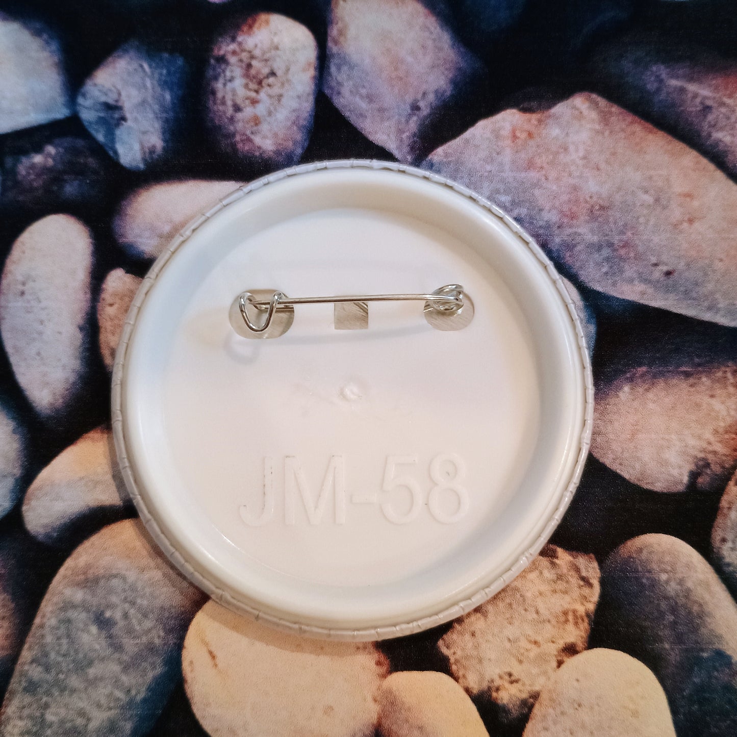 'I don't do Mornings' pin badge